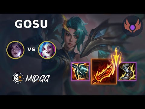 MID.GG: [ Gosu ] Kai'Sa BOT vs Jinx | NA MASTER | LOL Season 2025