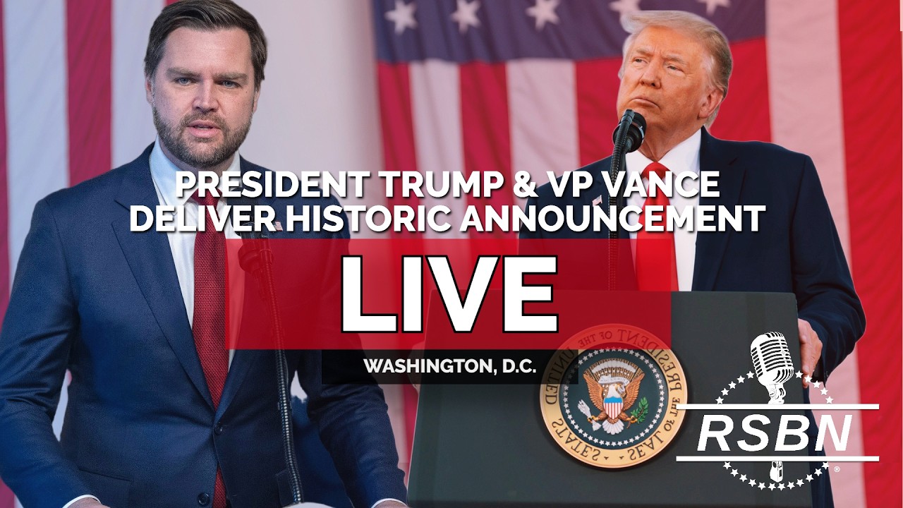 LIVE REPLAY: President Trump and VP Vance Deliver Historic Announcement - 10/20/26