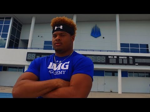 Xavier Thomas - IMG Academy Defensive End - Highlights/Interview