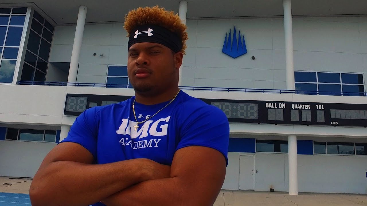 Xavier Thomas - IMG Academy Defensive End - Highlights/Interview