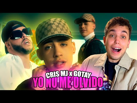 (REACCIÓN) Cris MJ x Gotay "El Autentiko" - Yo No Me Olvido (Official Music Video)