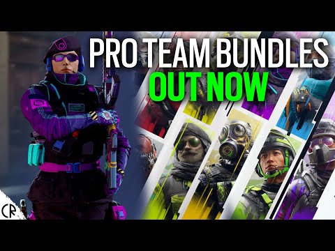 New Pro Team Bundles & Esport Bundles - 6News - Rainbow Six Siege