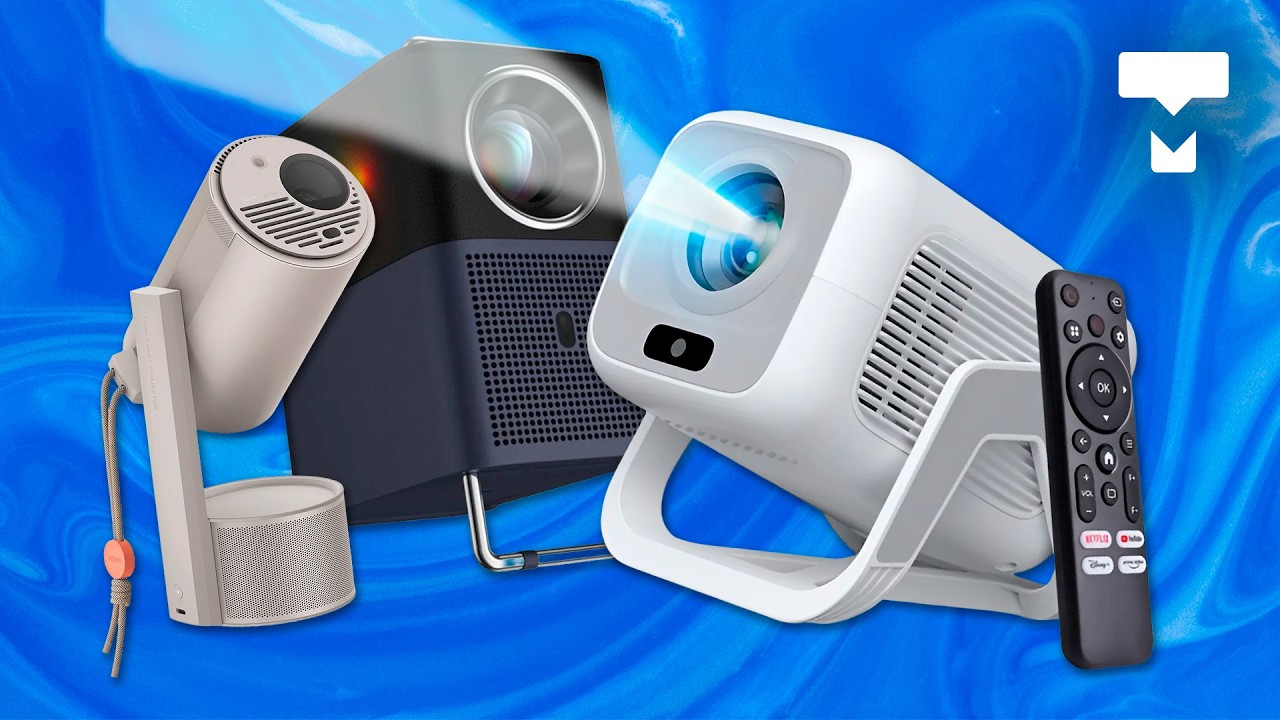 Esqueça a TV! 7 PROJETORES PORTÁTEIS que valem o investimento em 2026