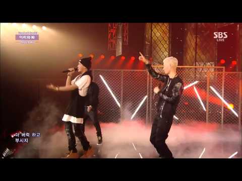 [1080p][Comeback] 141207 MASTA WU feat (Dok2 & Bobby) - Come Here @ Inkigayo