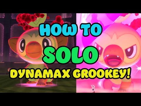 How To SOLO DYNAMAX GROOKEY in Pokémon GO!