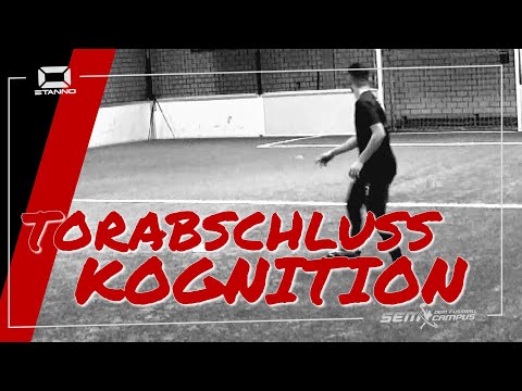 Torabschluss mit akustischer Kognition 1 - SEM Fußballtraining - Daniel Aserov