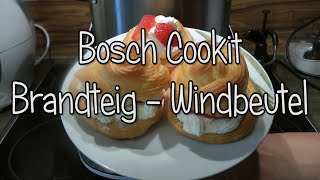 Brandteig für Windbeutel im Bosch Cookit - Test Teil 55