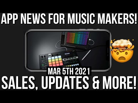 App News for iOS Music Makers 📲🤯 March 5th 2021