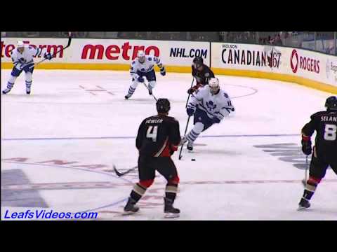 Ducks @ Maple Leafs - Mikhail Grabovski Scores 2nd - 110120