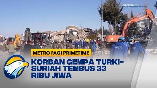 Download lagu Korban Gempa Turki-Suriah Tembus 33 Ribu Jiwa mp3