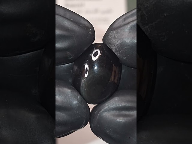 حجر أوبسيديان عين متوهجة طبيعي مفحوص و موثق بشهادة...