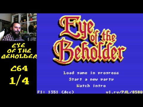 Stream Play - Eye of the Beholder full playthrough (C64 port) - #1