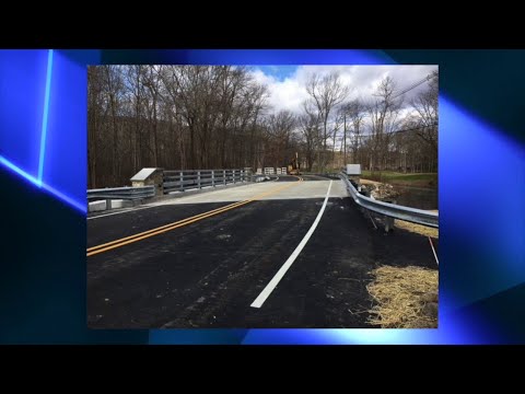 NJ Jefferson Township Russia Road Bridge Reopens