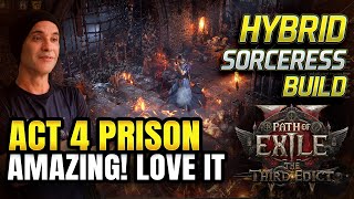 Path of Exile 2 Act 4 Prison is Amazing | Sorceress Grenades Hybrid Build