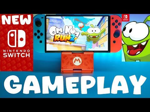 Om Nom: Run 2 - New Release / Nintendo Switch / Gameplay
