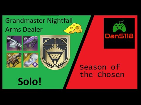 Solo Grandmaster Arms Dealer (Void Warlock) [Season of the Chosen]