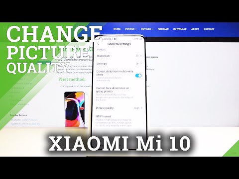 How to Change Picture Quality in Xiaomi Mi 10 - Increase Quality