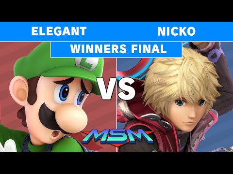 MSM 220 - NVR | Elegant (Luigi) Vs Demise | Nicko (Shulk) Winners Final - Smash Ultimate
