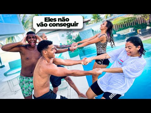 WHOEVER DROP THE PAIR IN THE POOL LOSES!