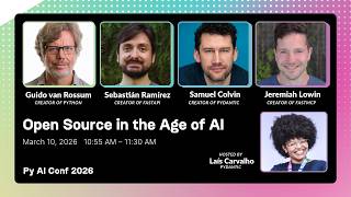 Open Source in the age of AI Panel – PyAI Conf 2026