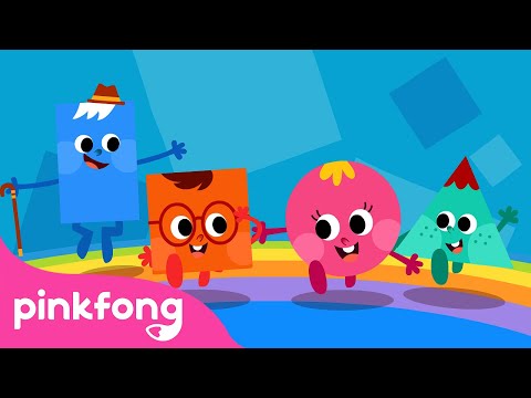 Les Amis Formes | Comptine à Apprendre les Formes | Pinkfong, Bébé Requin ! Chansons pour Enfants