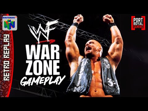 WWF Warzone Gameplay | N64 | Retro Replay