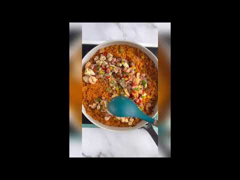 How to Make Jambalaya Rice with Varo Jollof Sauce