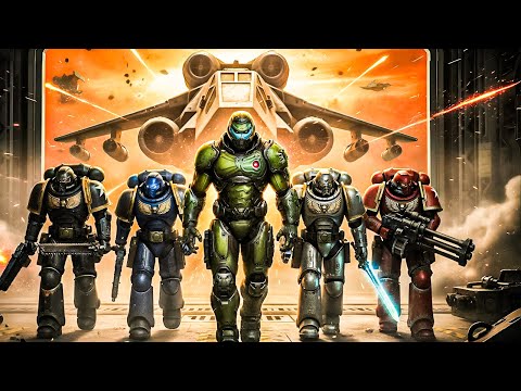 What If Doom Slayer Joined The Space Marines In Warhammer 40K?