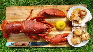 3 Days Coastal Foraging and Fishing with the Fishlocker - Hand Dived Lobsters & Scallops