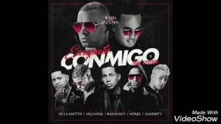 Escápate conmigo (versión trap) ft arcangel,noriel,almigthy,bad bunny y de la ghetto