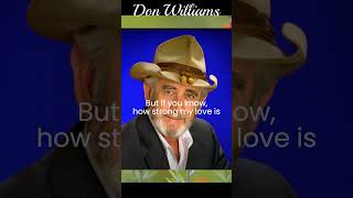 💘Infinity💘- Don Williams #shorts #donwilliamssongs  #lyricvideo @Chantertracks