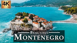 Montenegro 🇲🇪 - by drone [4K UltraHD] | Most Beautiful Relaxing Travel Video - montenegro europe