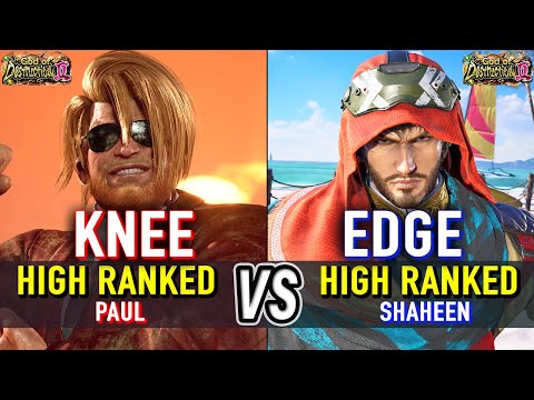 T8 🔥 KNEE (Paul) vs EDGE (Shaheen) 🔥 Tekken 8 High Level Gameplay