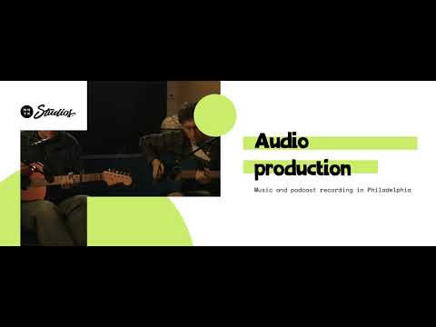 Audio production at MNYK Studios