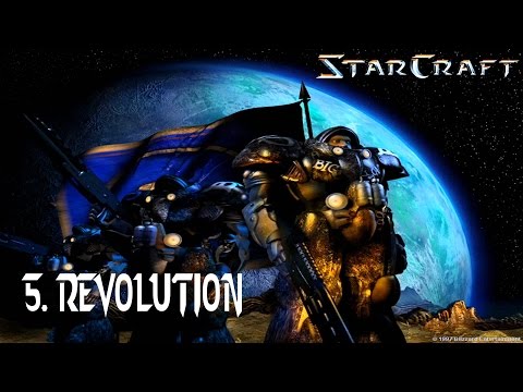 StarCraft Mass Recall Gameplay Mission 5 Revolution (60fps)