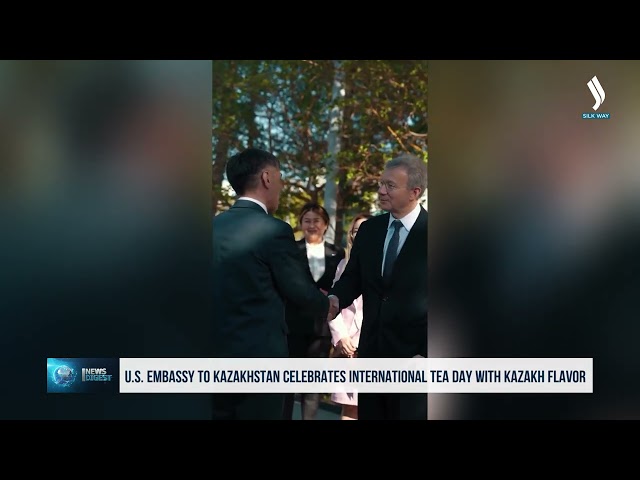 Kazakistan'daki ABD büyükelçiliği'nde uluslararası Çay Günü kazak usulünde kutlandı