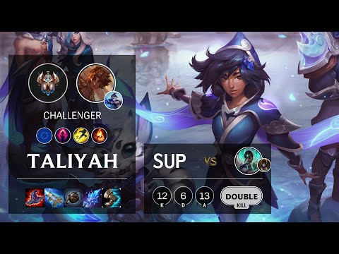 Taliyah Support vs Karma - EUW Challenger Patch 10.18