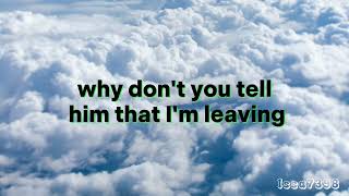 Leavin&#39; - Jesse McCartney(Lyrics)