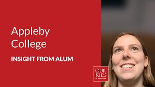 Appleby College, Alumnus Video Review from Jaime Bourbonnais
