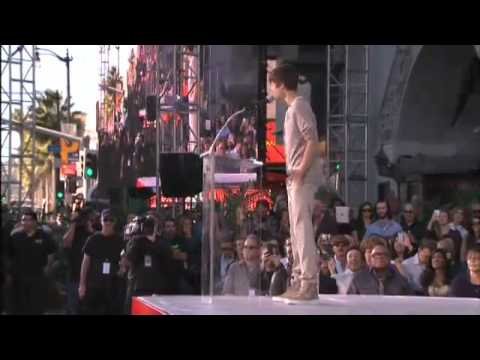 Michael Jackson ceremony from Grauman's Chinese Theatre. January 26, 2012