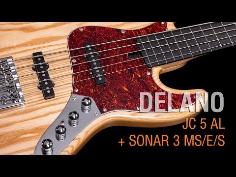 Delano JC 5 AL + Sonar 3 MS/E/S - Maruszczyk Elwood 5a Fretless
