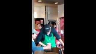 Starbucks caught on tape southbeach