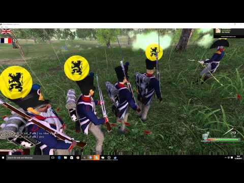 Mount and Blade: Napoleonic Wars 75e Régiment d'infanterie vs 15th YR
