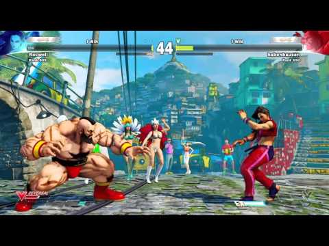 Rocwell(Laura) vs Babenhausen(Zangief) SFV beta ranked match