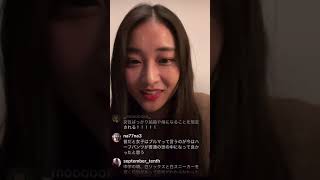 和田彩花インスタライブ！