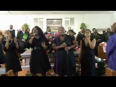 The Miracle Sisters Singing at Myrtice Salem (Mema) Funeral 6/1/13 in Vidalia Georgia