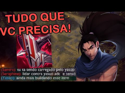 O ITEM DOS SONHOS DE UM MAIN YASUO - TODOS OS STATUS QUE O CHAMP PRECISA - UM DOS STARTS MAIS FORTES