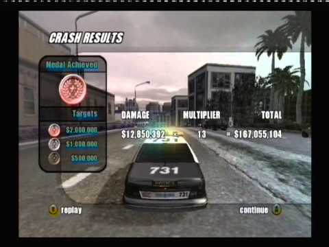 Burnout 2 - Crash Mode - Down Hill Demolition/1 - 167 million