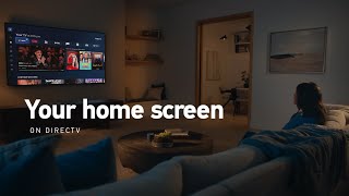 DirectTV Your Personalized Home Screen on DIRECTV
