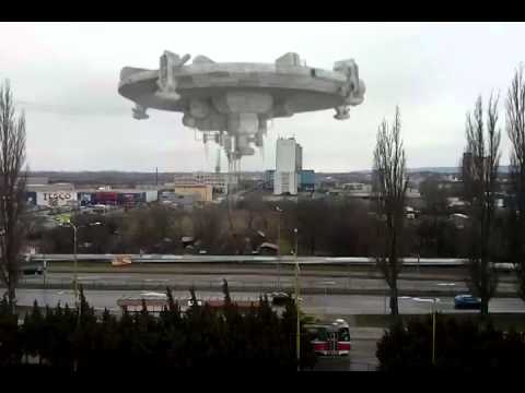 Ufo Košice nad jazerom